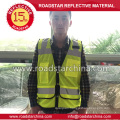 High visibility warning reflective vest